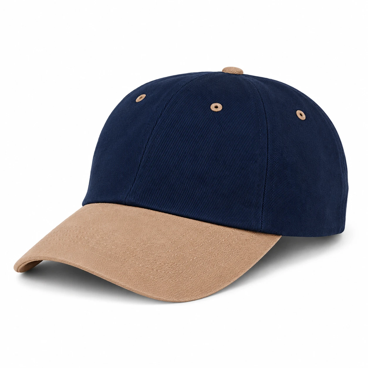 Low-Profile Sports Cap â€” front left 3q