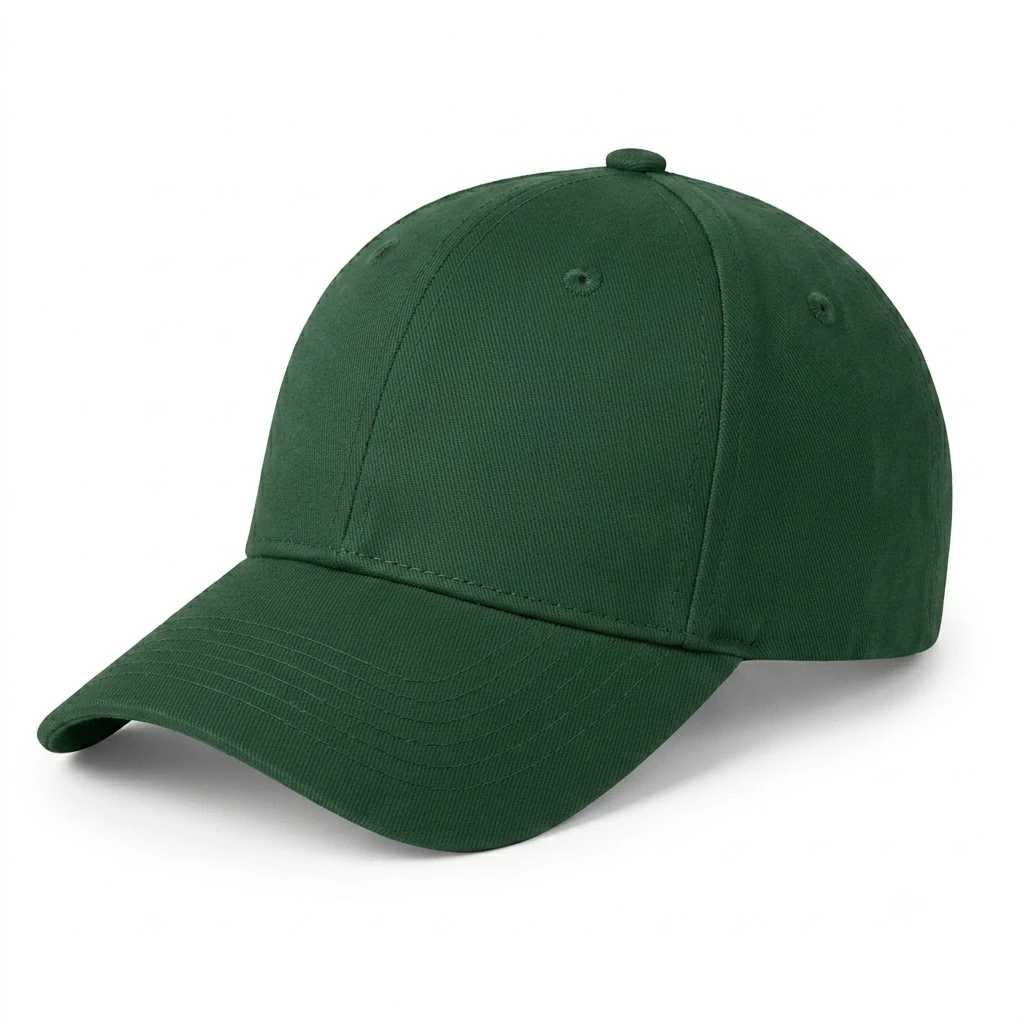 Solid-Colour Sports Cap â€” front left 3q