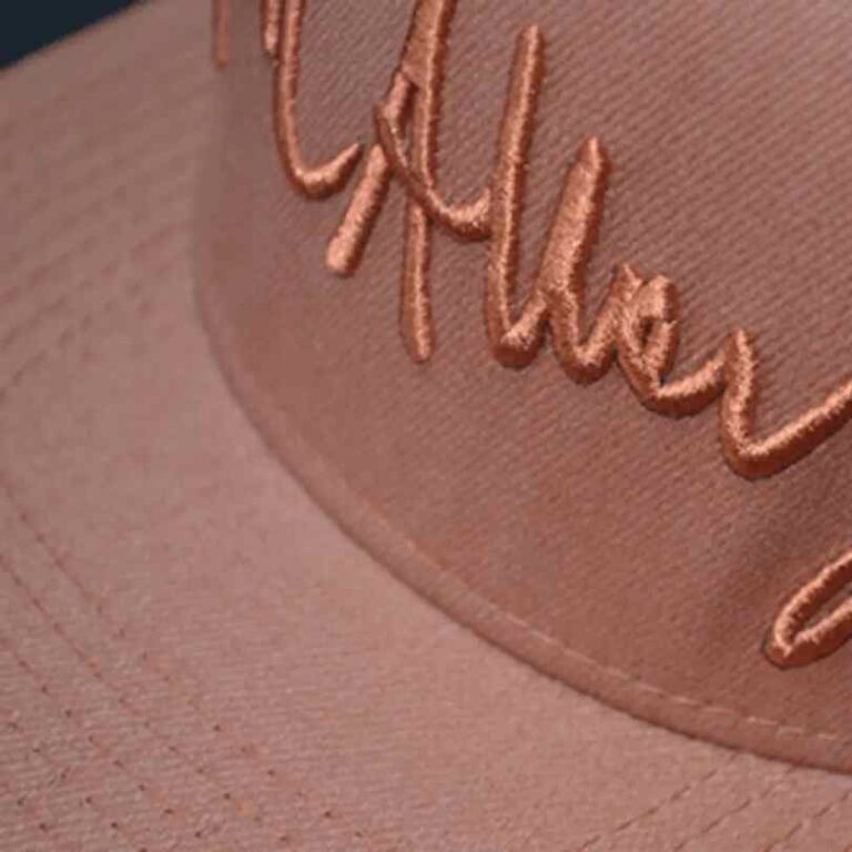 hat embroidery